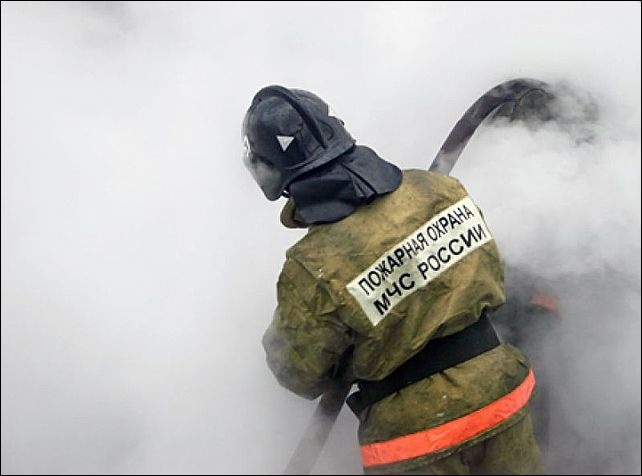 В Орловской области пожарные спасли зерносортировку