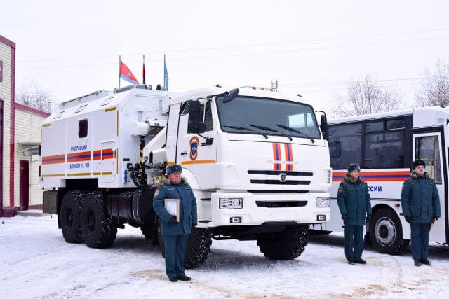 Орловские спасатели получили новые машины