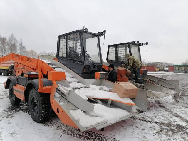 Орловская Спецавтобаза получила новые снегопогрузчики