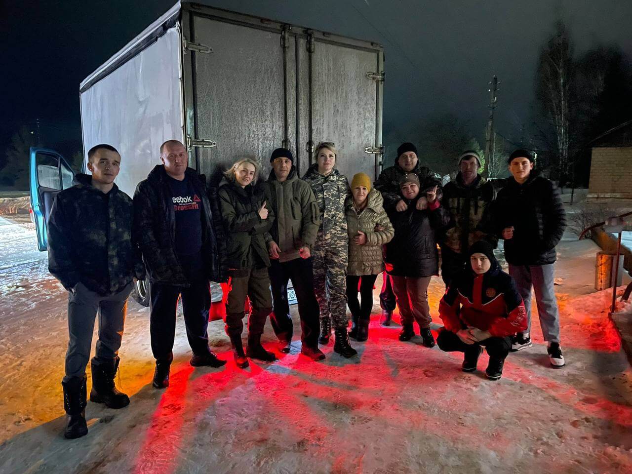 Орловские волонтеры из Красной Зари отправили гуманитарный груз бойцам СВО