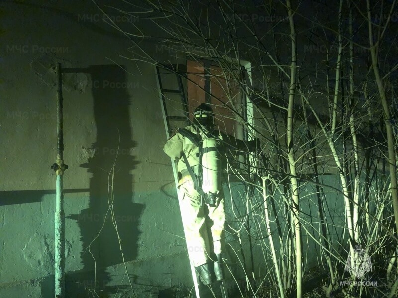 В пожаре под Мценском погиб мужчина