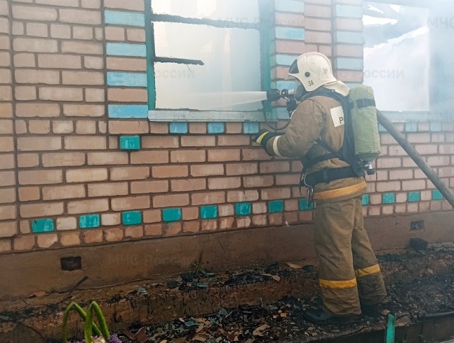 Орловчанку госпитализировали после пожара