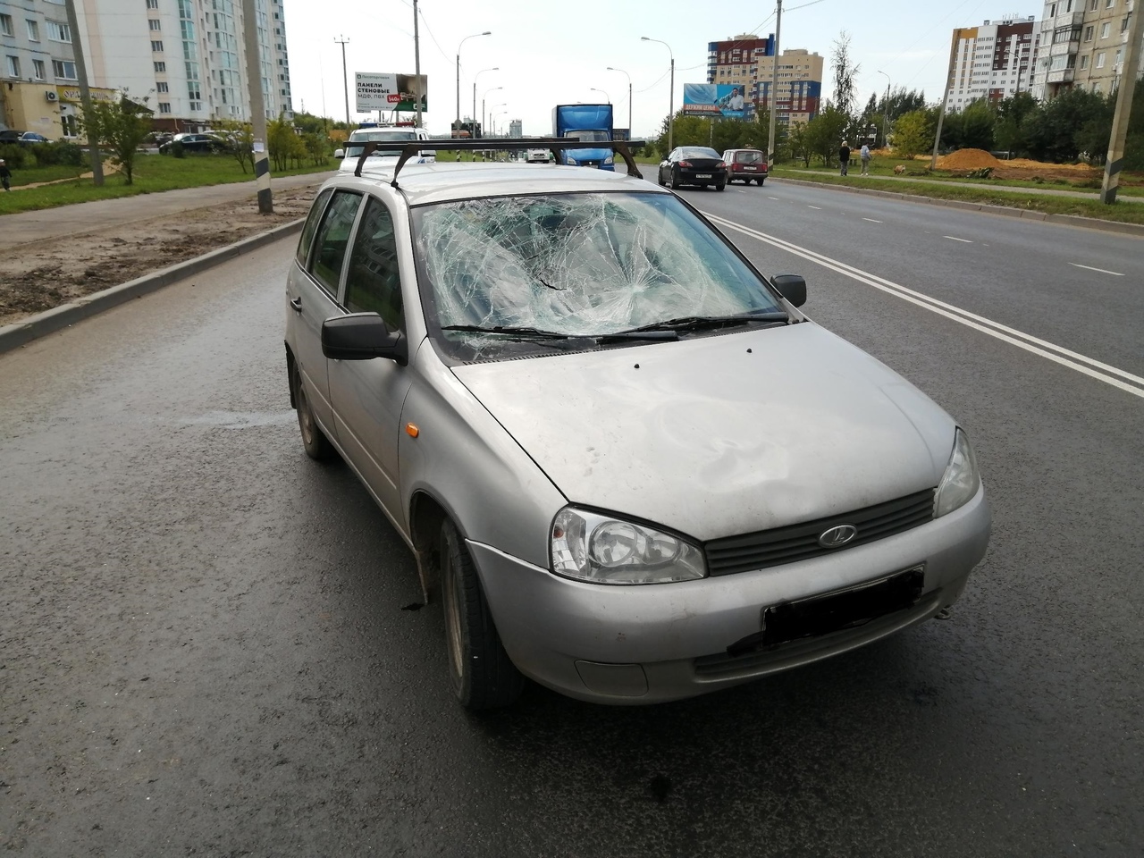 У орловца конфисковали автомобиль за наезд на здание | ИА 