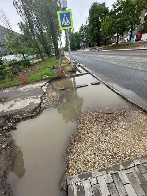 Орловцев возмутило состояние улицы Бурова