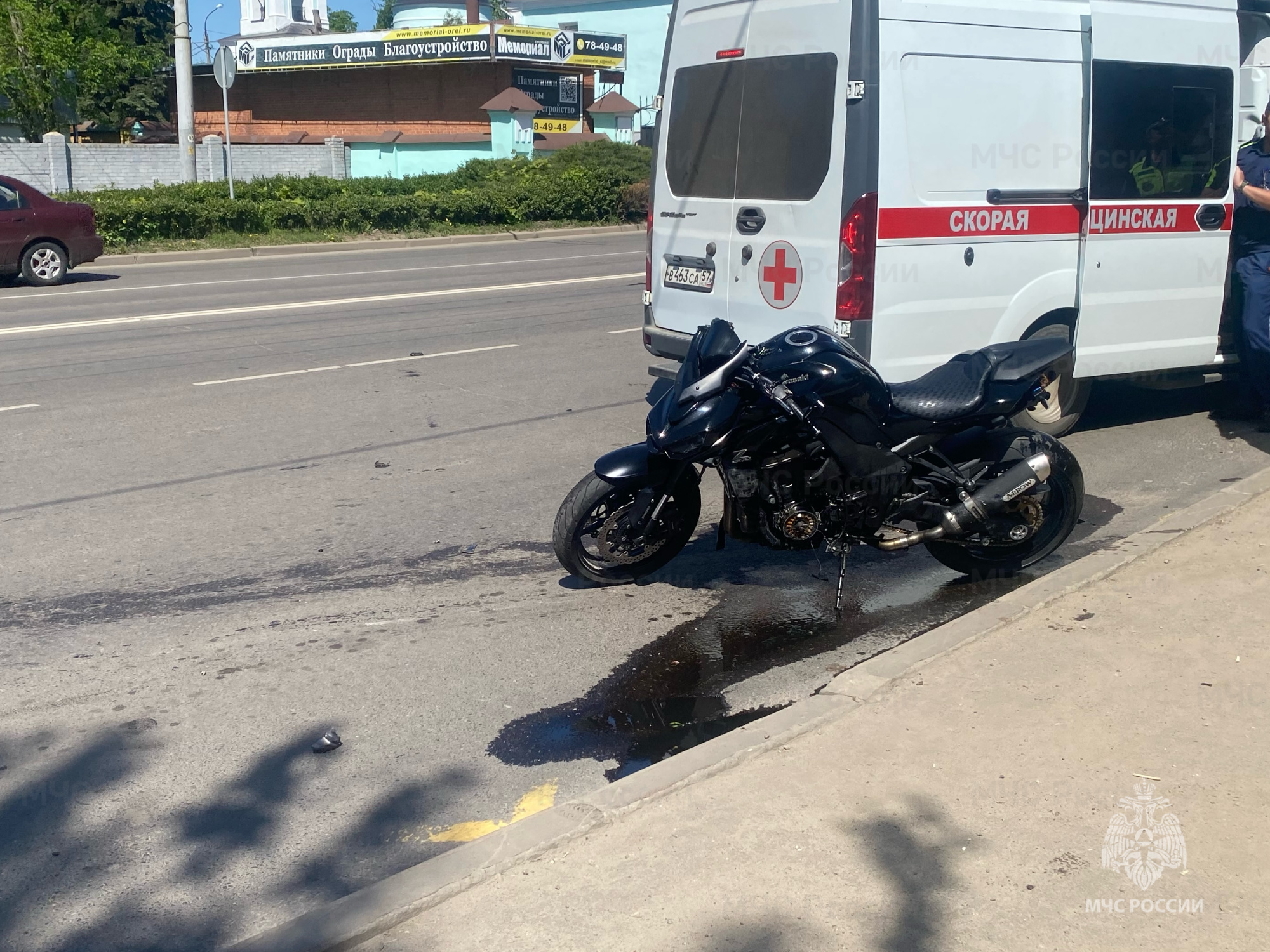 В Орловской области произошло три ДТП с пострадавшими