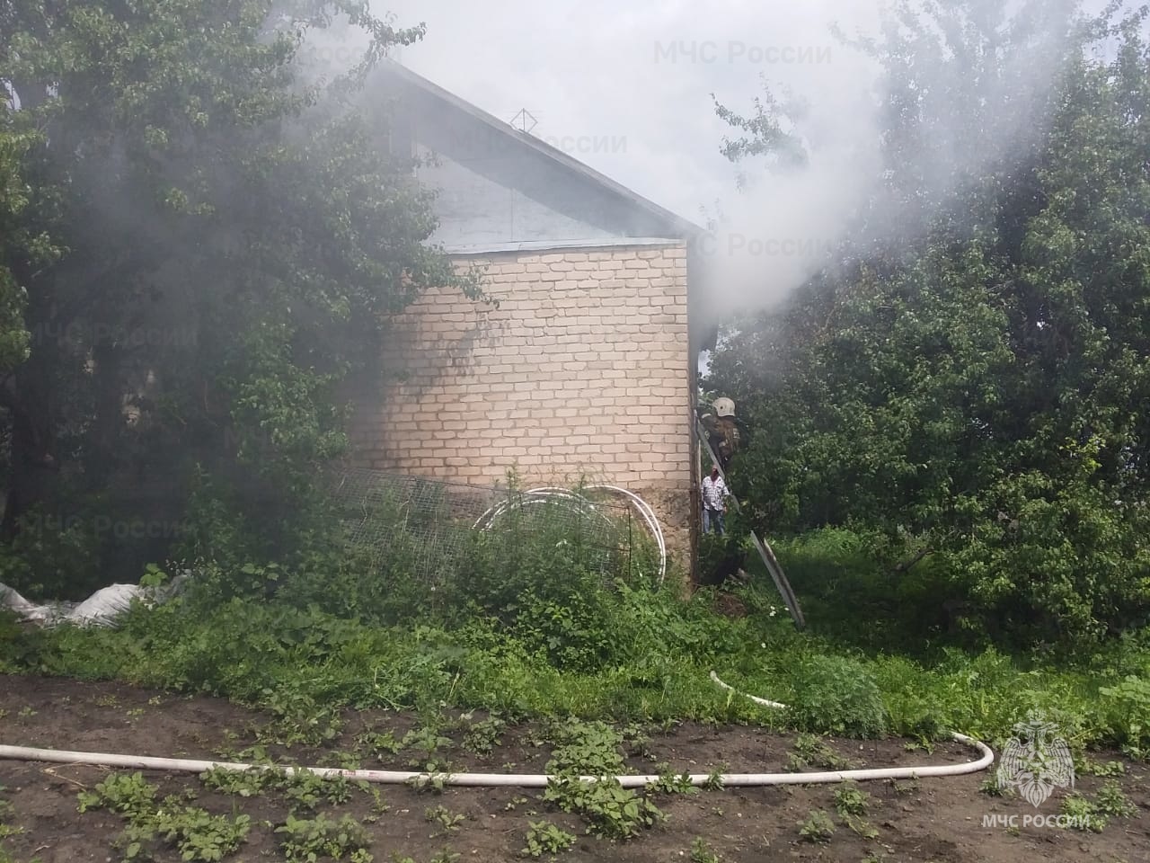 В Покровском в сгоревшем доме нашли тело
