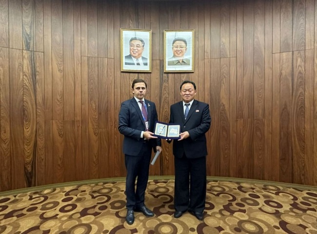 Клычков встретился с главой провинции КНДР