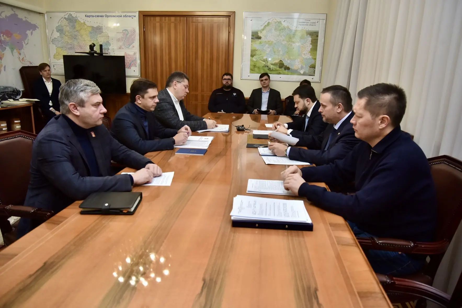 В Орловской области работает большая федеральная делегация