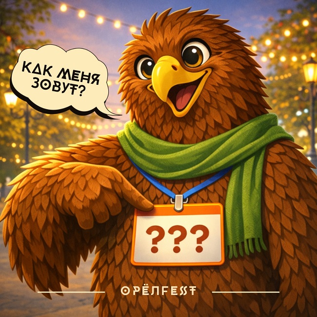 Жителям Орла предложили выбрать имя для фестивального талисмана